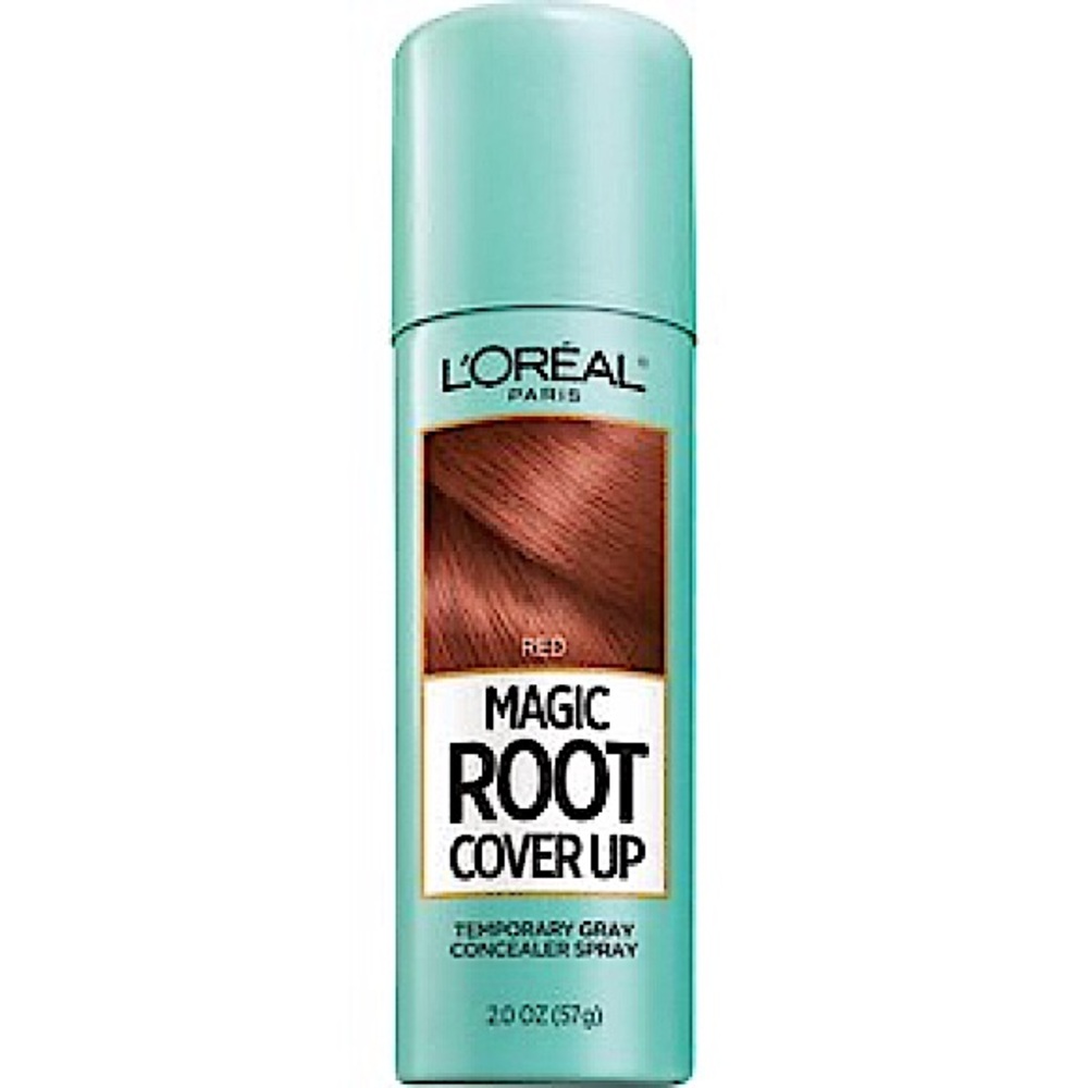L'Oreal Paris Magic Root Cover Up Temporary Concealer Spray Red NWT